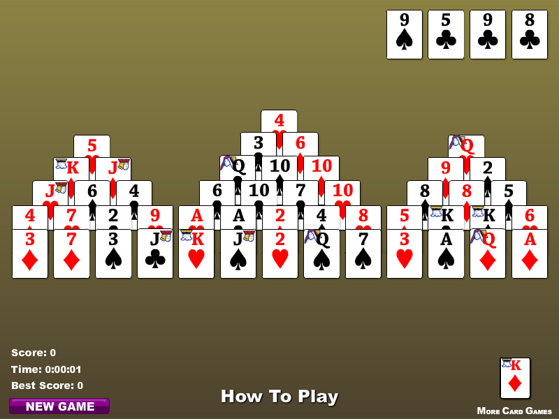 Giza Solitaire 1.0 screenshot